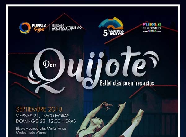 La Filarmónica 5 de Mayo presenta el ballet clásico “Don Quijote”