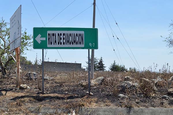 Rutas de evacuación del Popocatépetl, transitables: Protección Civil nacional