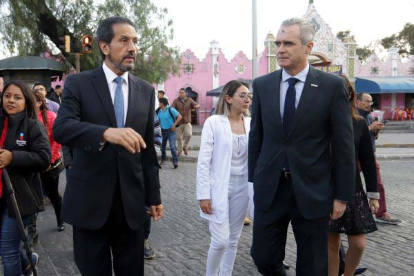 Barbosa y rectores de la BUAP y UPAEP pactan crear agenda contra inseguridad