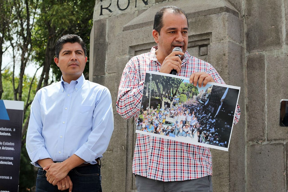 Eduardo Rivera, listo para debatir cuando ordene el IEE