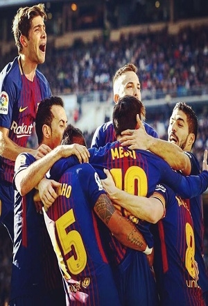 Barcelona derrotó 4-2 a la Real Sociedad y sigue firme al título
