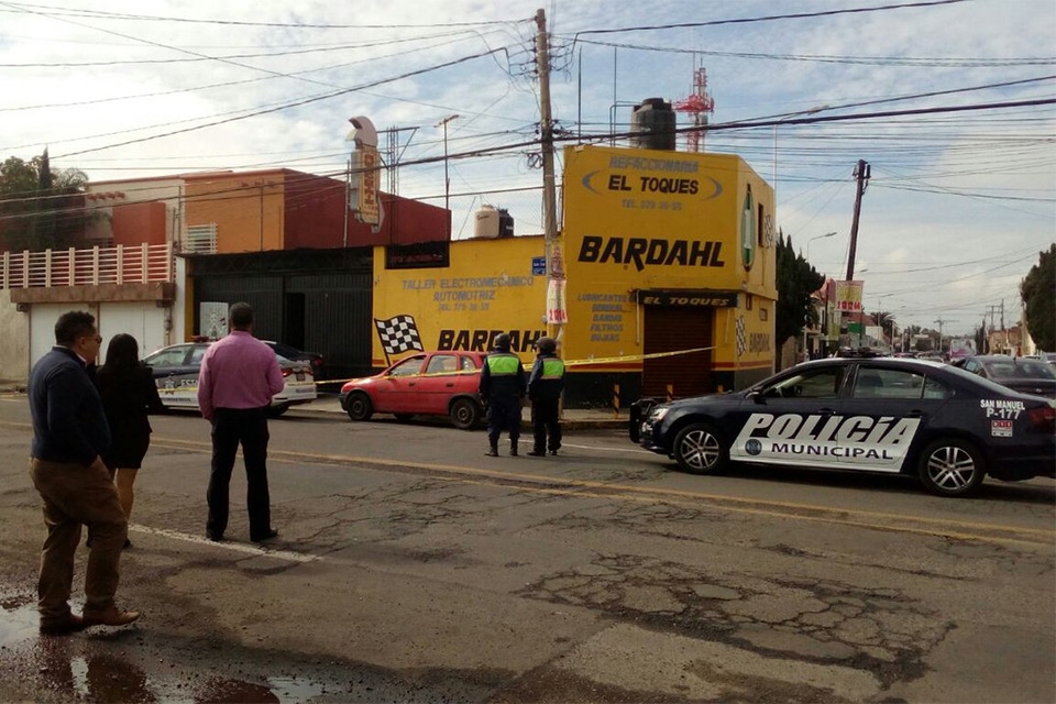 VIDEO: Intensa movilización en San Manuel permite captura de asaltante