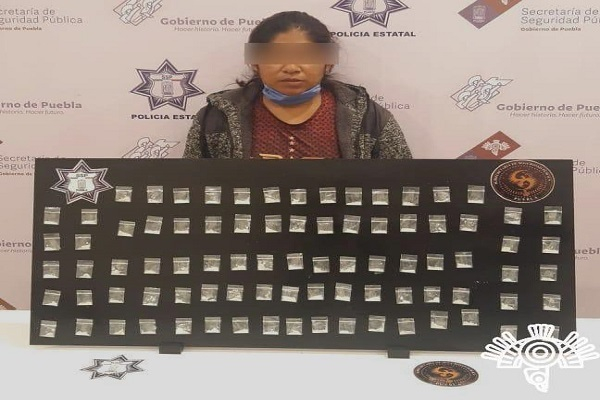 Mujer relacionada con el Cártel de Chalma fue asegurada en Tehuacán