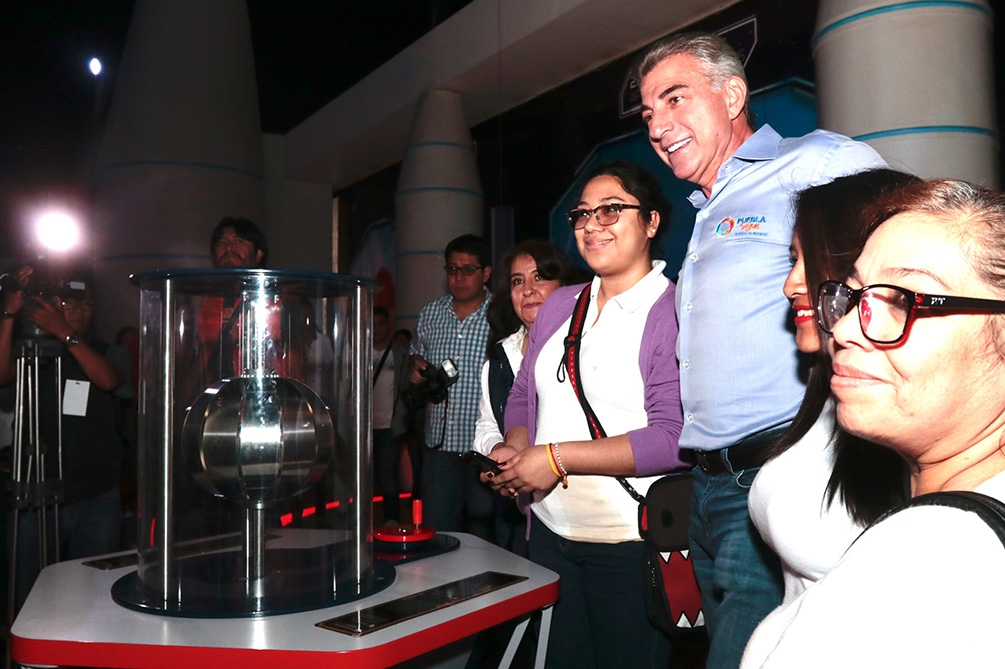 FOTOS: Así quedó el nuevo Planetario de Puebla, reinaugurado por Tony Gali