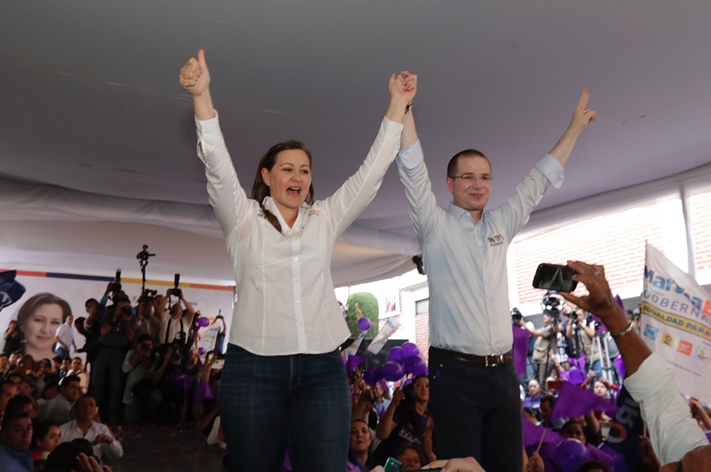 Anaya felicitó a Martha Erika por triunfo en debate