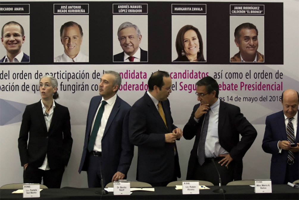 INE ajustará debate del domingo sin Margarita