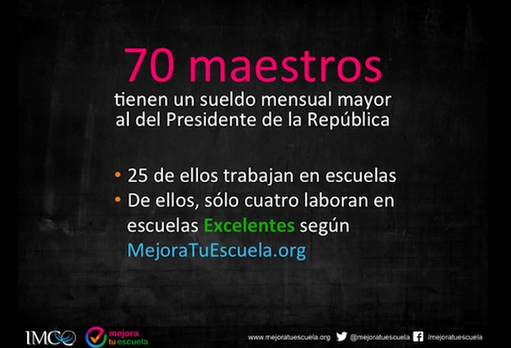 Un maestro de Puebla con sueldo mayor al del presidente Peña Nieto