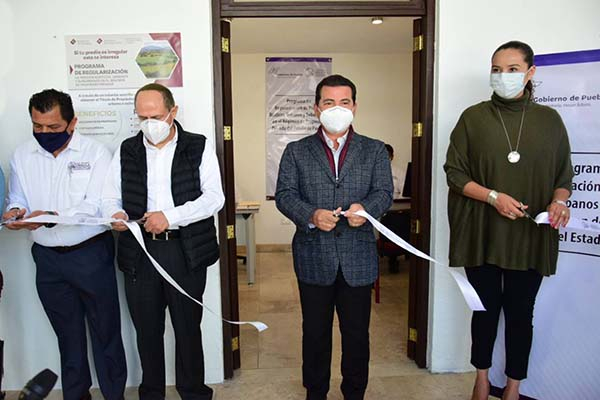 Inicia en San Pedro Cholula programa estatal de Regularización de Predios Rústicos, Urbanos y Suburbanos