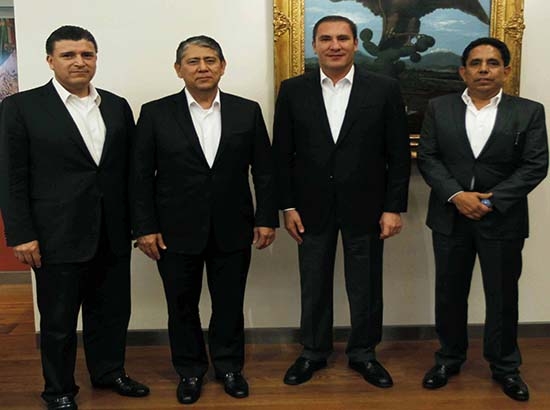 RMV se reúne con el subprocurador de la PGR, Gilberto Higuera