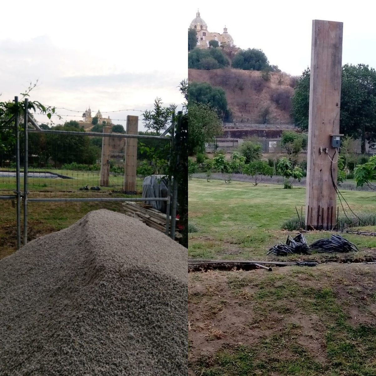 Karina Pérez permite construcción ilegal en plena zona arqueológica