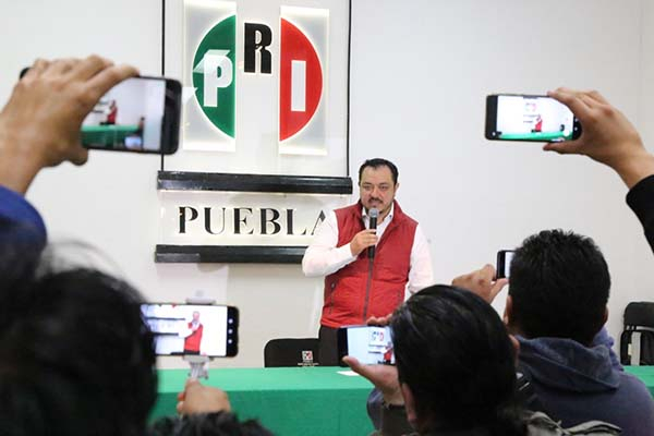 No habrá “dados cargados” en el PRI de Puebla: Américo Zúñiga