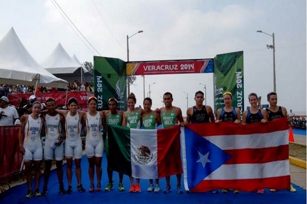 Juegos Centroamericanos Veracruz 2014: Mexicanos se llevan metal dorado en Triatlón