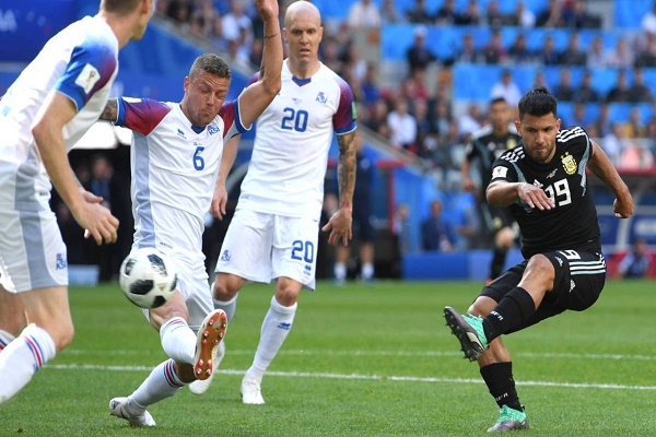 Messi falló penal en el Argentina 1-1 Islandia