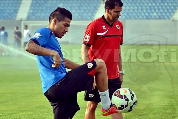 Javier Aquino ya entrenó con el Rayo Vallecano