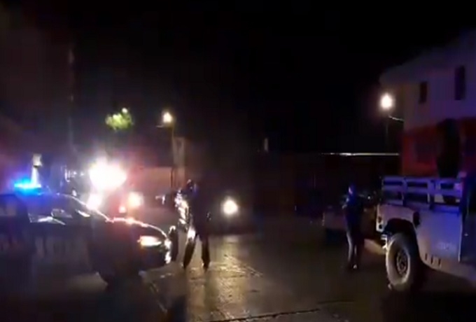 Marina cercó la zona de La Cuchilla por balacera