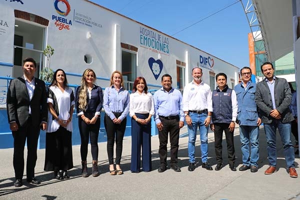 Dinorah López de Gali inauguró el Hospital de las Emociones