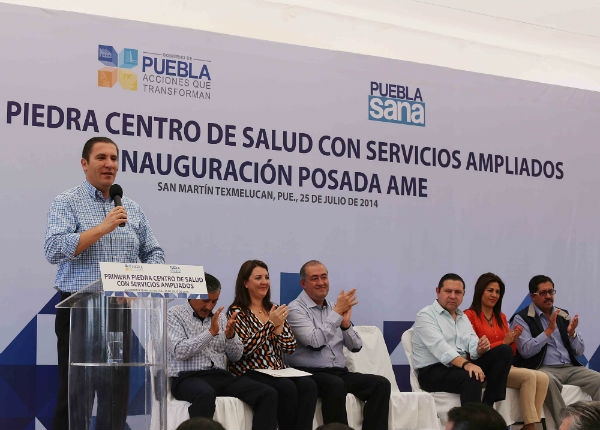RMV inaugura obras para las mujeres en Texmelucan