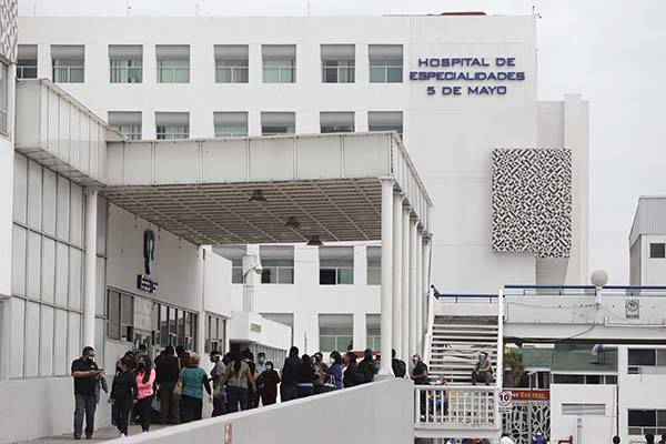 Por aumento de COVID-19, el ISSSTEP suspende consultas de especialidad hasta nuevo aviso