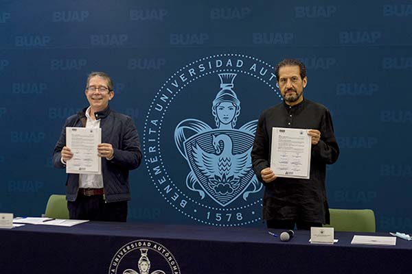 BUAP, primera universidad en firmar convenio con el Sistema Público de Radiodifusión