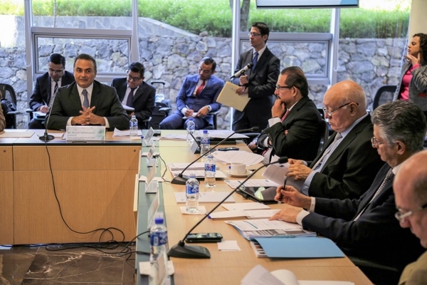 David Villanueva se reunió con el auditor Superior de la Federación