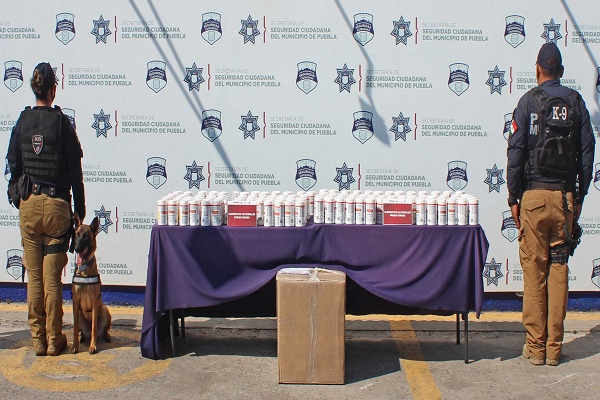 Localizan en Puebla 42 kilos de fentanilo valuados en más de 352 mdp