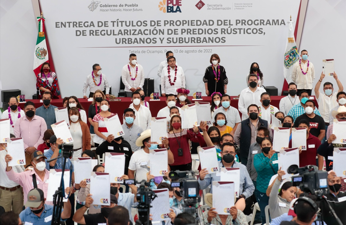 Programa de Regularización de Predios, una política de impacto transexenal: MBH