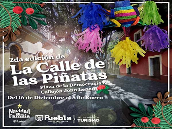 Ayuntamiento de Puebla invita a disfrutar actividades navideñas en línea