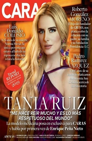 Tania Ruiz Eichelmann habla de su “amistad” con Peña Nieto