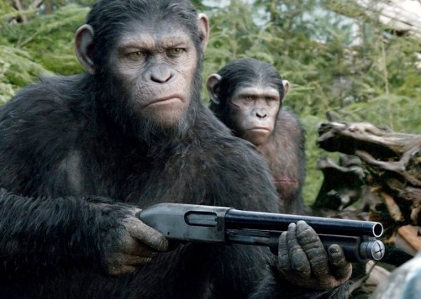 Simios invaden salas de cine