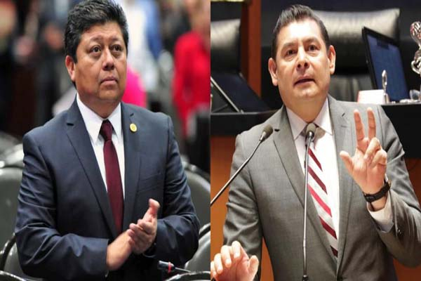 Alejandro Armenta cruza insultos en el Senado