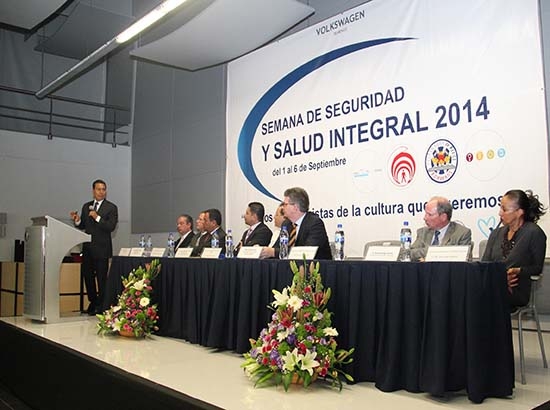 VW de México inaugura la Semana de la Seguridad y Salud Integral 2014