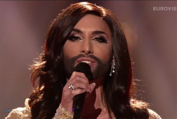 VIDEO: Mujer barbuda gana el Festival de la Canción Eurovisión