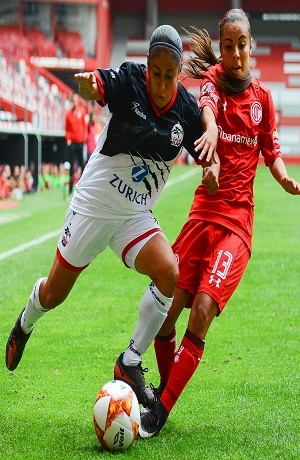 Lobos BUAP Femenil salió goleado 4-0 de Toluca