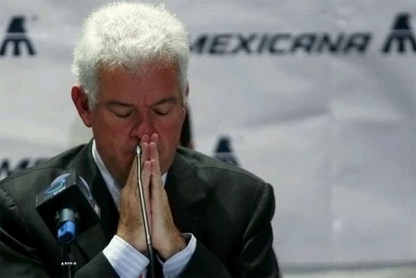 Juez anula orden de aprehensión contra ex dueño de Mexicana