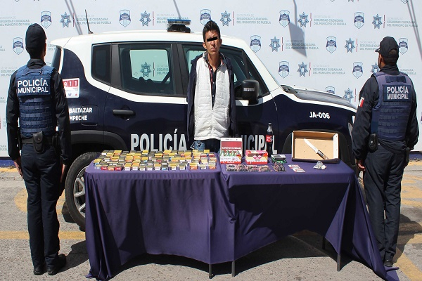 “El Pinocho” asalta un Oxxo en Puebla y regresa por cuarta ocasión a la cárcel