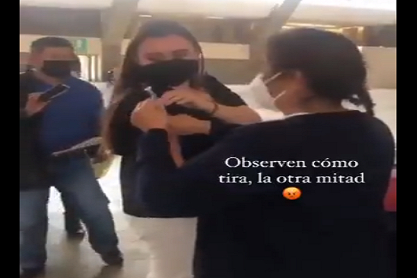 Investigan denuncia por mala aplicación de vacuna COVID en Centro Expositor