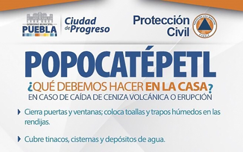 Siete recomendaciones básicas ante la caída de ceniza volcánica