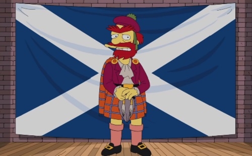 Jardinero Willie, de Los Simpson, se postuló para presidente de Escocia