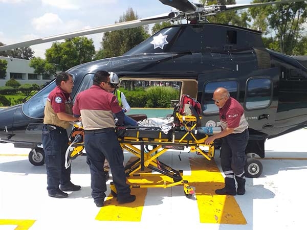 Equipo de SUMA apoyó en la atención de emergencia de una menor proveniente de Campeche