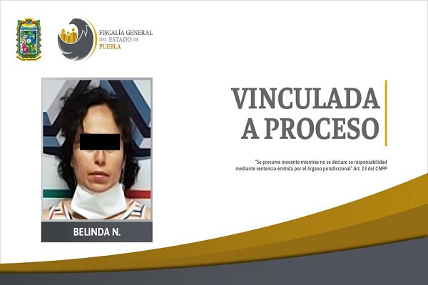 Prisión preventiva a la primera mujer vinculada a proceso por abuso sexual en Puebla