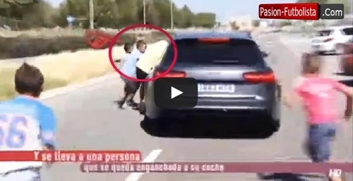 VIDEO: Cristiano Ronaldo empujó a niño que le pedía un autógrafo