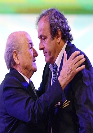 Rusia 2018: Blatter y Platini, los invitados “incómodos” de Putin al Mundial