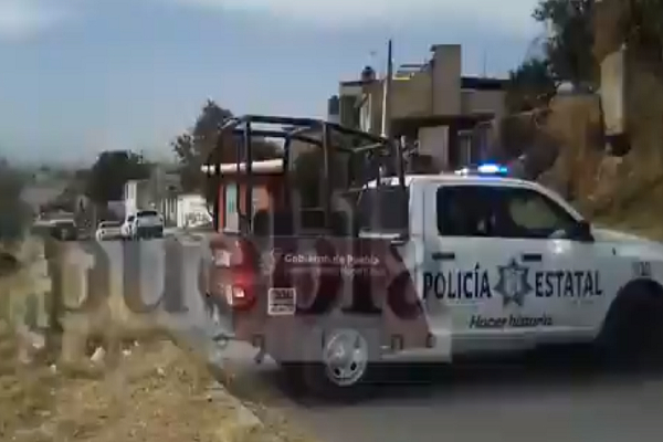 VIDEO: SSP Puebla localiza huachitúnel en San Cristóbal Tepatlaxco