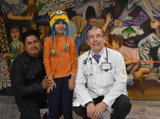 Así le salvaron la vida en el Hospital Infantil al “Niño del Temblor”