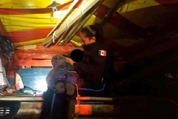FOTOS: PF localizó en Huejotzingo camioneta robada con bebé abordo