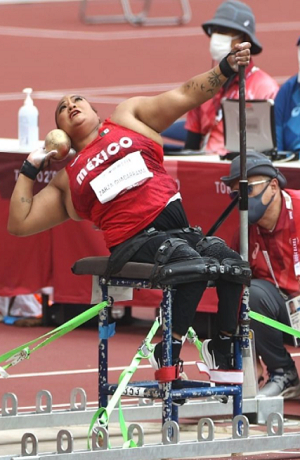 Tokio 2020: Gloria Zarza gana medalla de plata en lanzamiento de bala