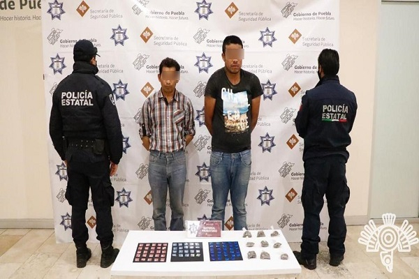 Trío de narcomenudistas de “La Patrona” es asegurado en Puebla