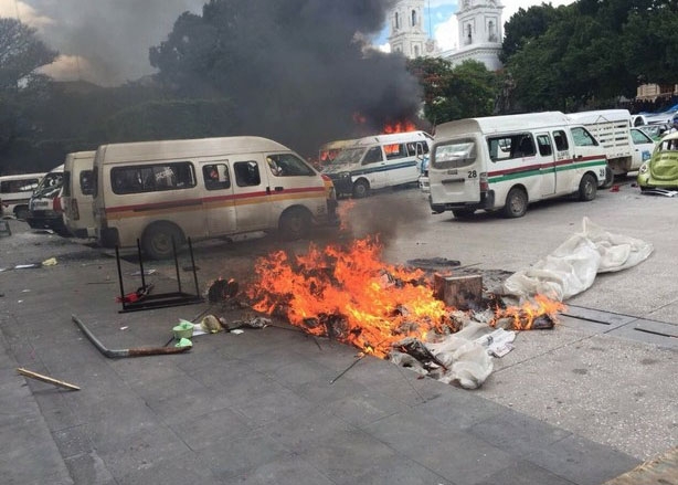 Enfrentamiento entre taxistas deja 9 heridos en Chilpancingo