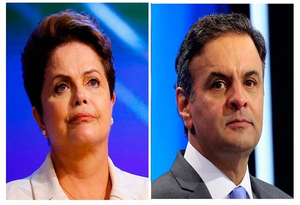 Brasil: Rousseff y Neves se enfrentarán en una segunda vuelta