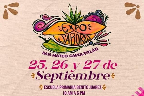 Primera “Expo Sabores”, del 25 al 27 de septiembre en Huejotzingo